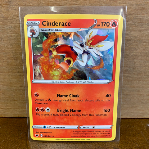 Cinderace(Cracked Ice Holo)