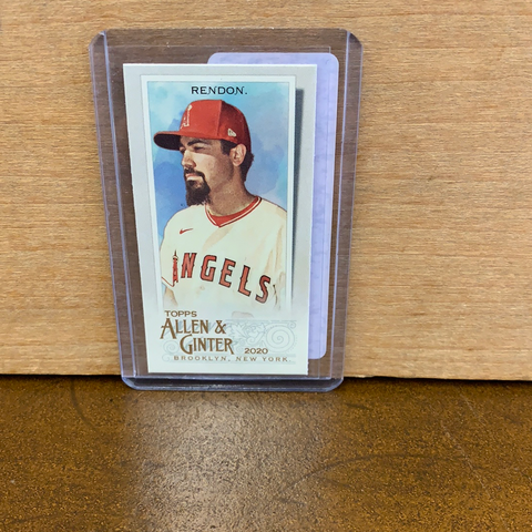Anthony Rendon: Los Angeles Angels(2020) Allen & Ginter Mini #289