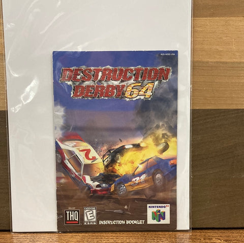 Destruction Derby 64(Manual Only)