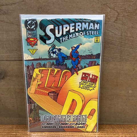 Superman: Man of Steel #30