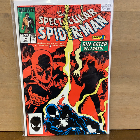 Spectacular Spiderman #134