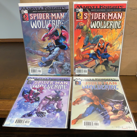 Spiderman/Wolverine #1-4(Full Series)