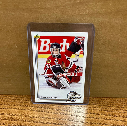 Dominik Hasek: Chicago Blackhawks(1992) #366 Rookie Report