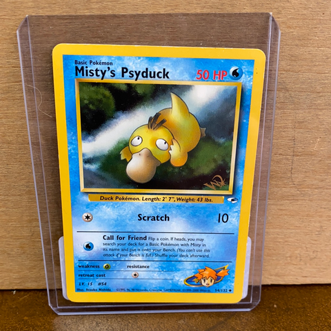 Misty's Psyduck(Wizards Stamped)