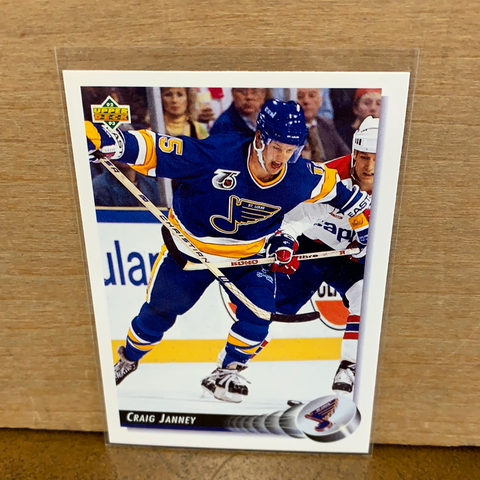 Craig Janney: St. Louis Blues(1992) #125