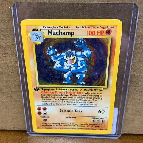 Machamp(1st Edition Base Set Revised Deck Exclusive)