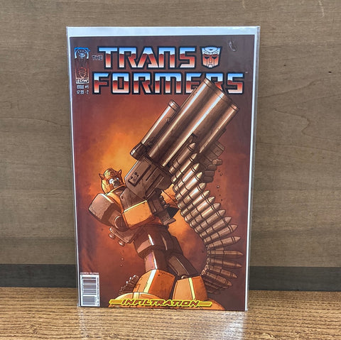Transformers Infiltration #4(Variant)