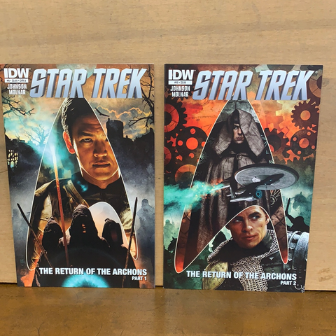 Star Trek #9-10: The Return of the Archons Part 1-2
