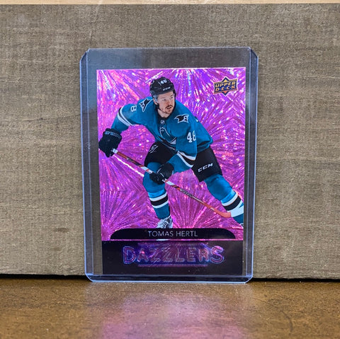 Tomas Hertl: San Jose Sharks(2020-21) #DZ-35 Dazzlers Pink