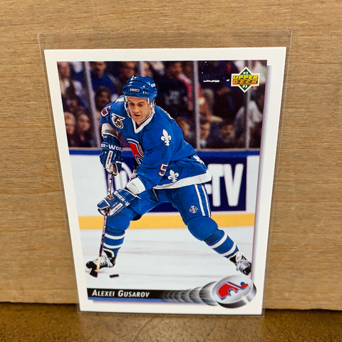 Alexei Gusarov: Quebec Nordiques(1992) #127