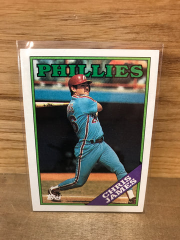 Chris James(Philadelphia Phillies) 1988 Topps #572