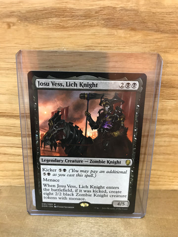 Josu Vess, Lich Knight
