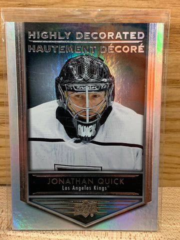 Jonathan Quick (Highly Decorated)
