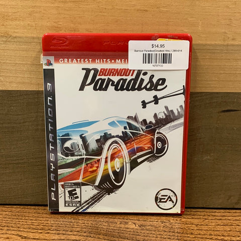 Burnout Paradise(Greatest Hits)