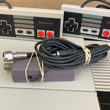 Nintendo Entertainment System: Console, 2 Controllers, and Hookups
