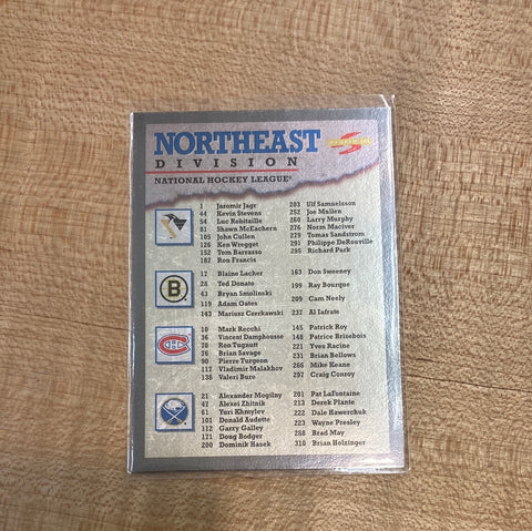 Checklist: Northeast Division(Black Ice)