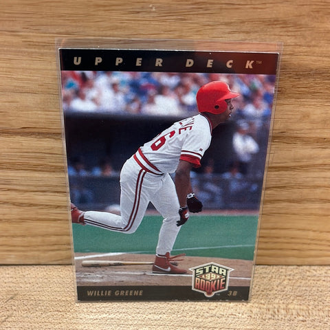 Willie Greene: Cincinatti Reds(1993) #4 Rookie