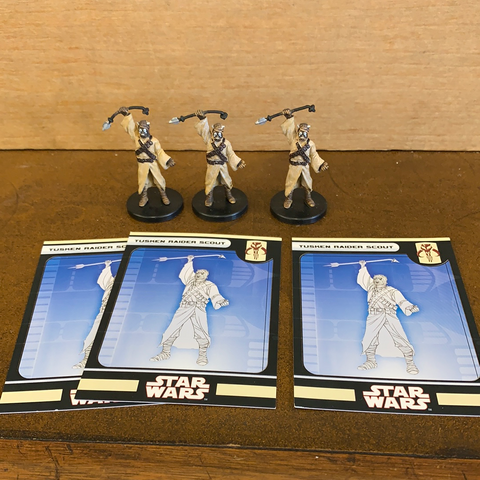 Tusken Raider Scout 52/60(Set of 3)