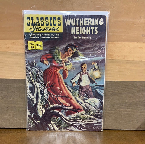 Classics Illustrated #59: Wuthering Heights