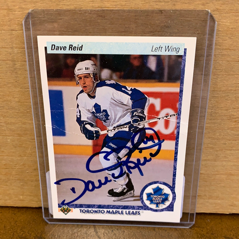 Dave Reid Card(Signed)