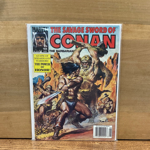 Savage Sword of Conan #188