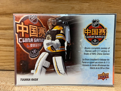 Tuukka Rask (Key Season Events)