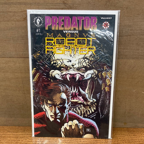 Predator Vs Magnus Robot Fighter #1