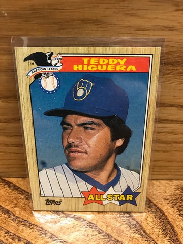 Teddy Higuera(American League All Star) 1987 Topps #615