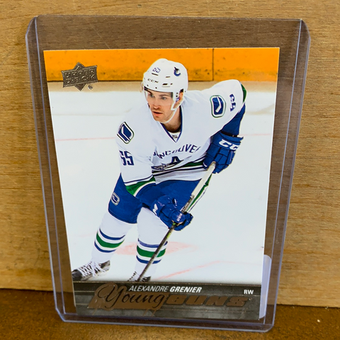 Alexandre Grenier: Vancouver Canucks(2015/16) Young Guns