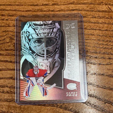 Carey Price(2017-18) Platinum Profiles #PP-2