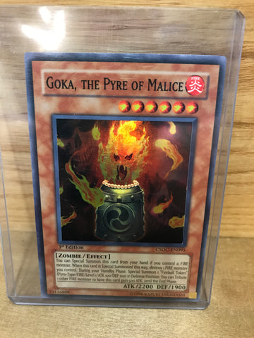 Goka, The Pyre of Malice(CSOC-EN095)1st Edition