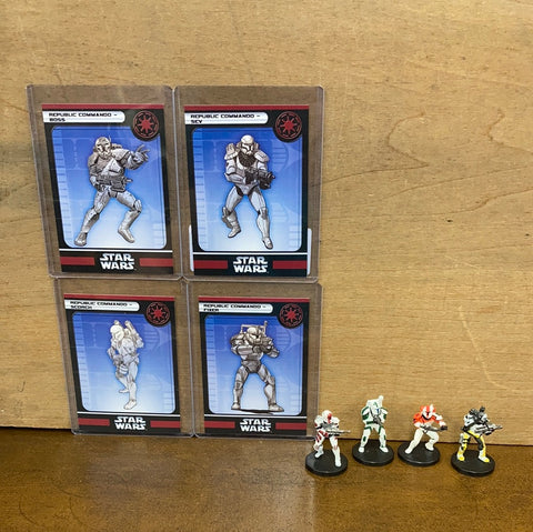 Republic Commando- Sev, Boss, Fixer, Scorch (Set of 4) - The Frugal Dutchman
