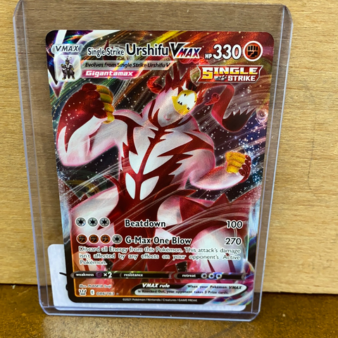 Single Strike Urshifu Vmax