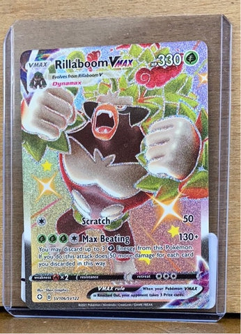 Rillaboom Vmax: Shiny Vault