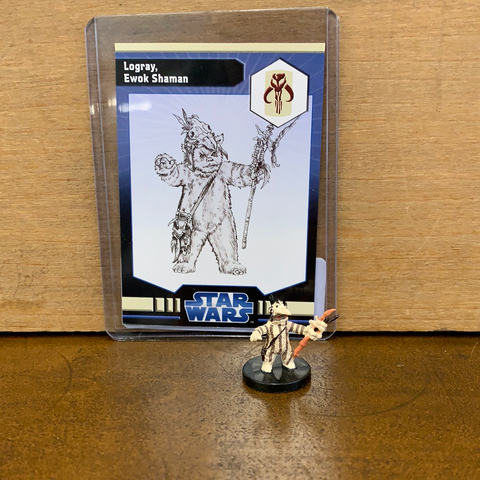 Logray, Ewok Shaman 34/40