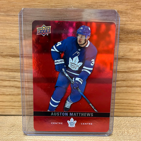 Auston Matthews(2019-20) Red Die Cut DC-15