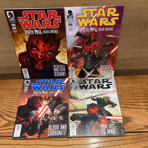Star Wars Darth Maul: Death Sentence #1-4