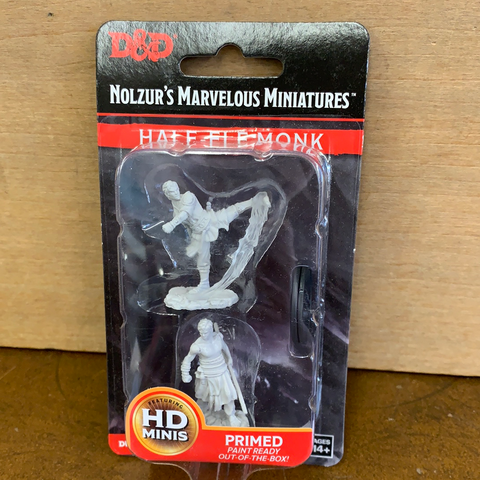 Nolzur's Marvelous Miniatures: Half-Elf Monk(Male)