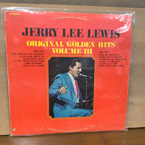 Original Golden Hits Volume III: Jerry Lee Lewis