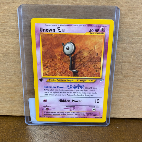Unown L(1st Edition)