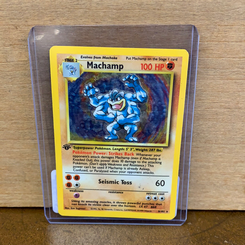 Machamp(1st Edition Holo)