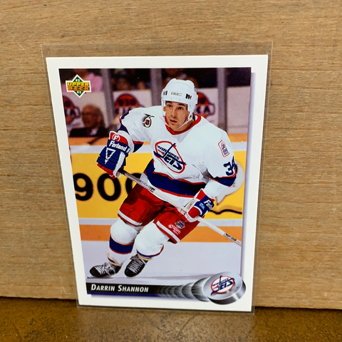 Darrin Shannon: Winnipeg Jets(1992) #132