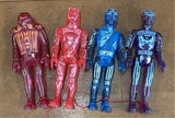 Set of 4 Tron Tomy Figures(1981)