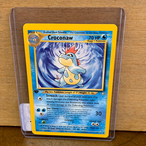 Croconaw(1st Edition)