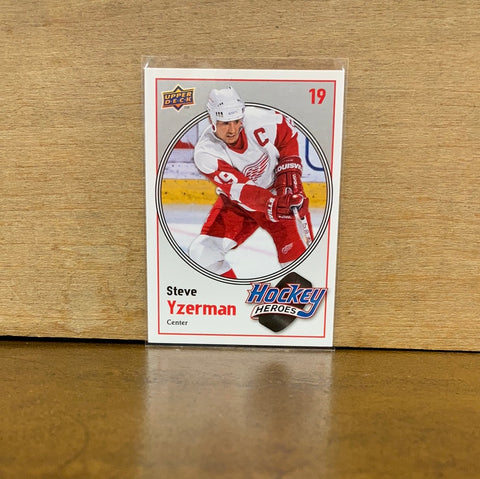 Steve Yzerman: Detroit Red Wings (2010-11) #HH8 Hockey Heroes