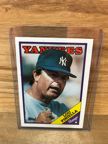 Lou Piniella(New York Yankees) 1988 Topps #44