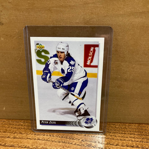 Peter Zezel: Toronto Maple Leafs(1992) #389