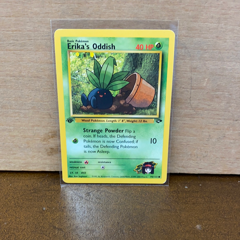 Erika's Oddish(1st Edition)