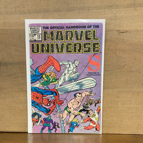 The Official Handbook of the Marvel Universe #10