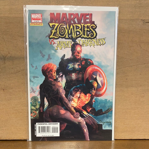 Marvel Zombies Vs Army of Darkness #2(of 5)(Uncanny Xmen #268 Homage)